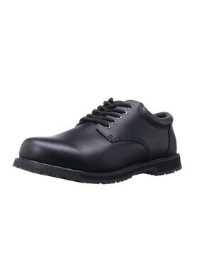 NEW Grabbers Men's Friction G1120 Work Shoe Slip Resistant Black 5.5M $84 BY1786